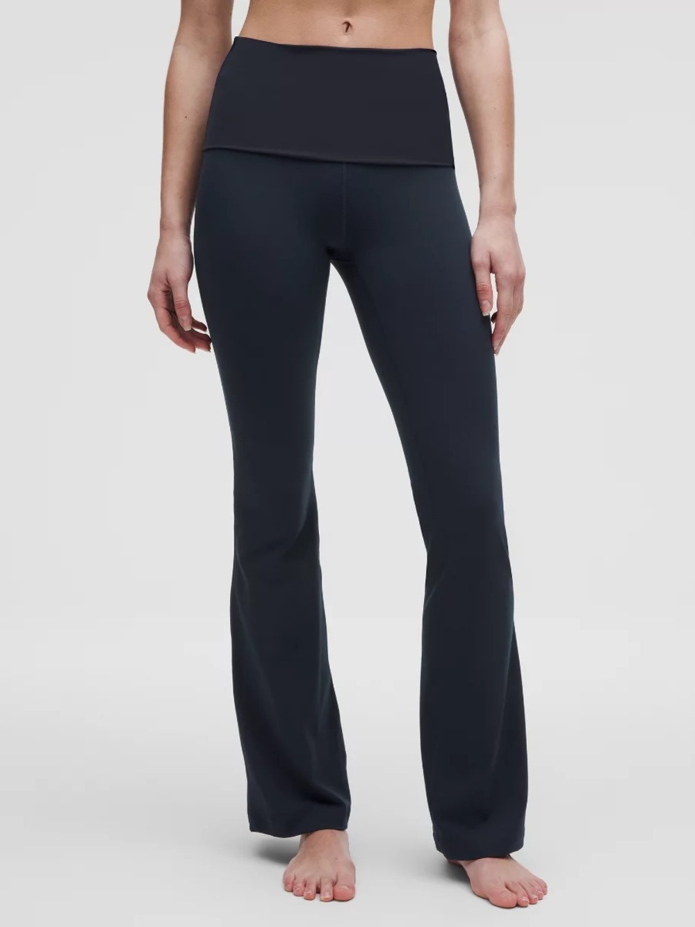 Groove nulu foldover-waist flared pant